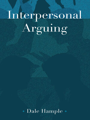 cover image of Interpersonal Arguing